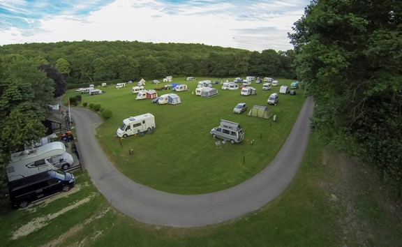 Oldbury Hill Camping and Caravanning Club Site